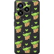 Прозорий чохол BoxFace Oukitel C50 Pattern Baby Yoda