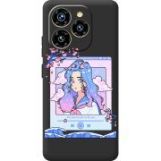 Прозорий чохол BoxFace Oukitel C50 The Sakuras Will Cry For You