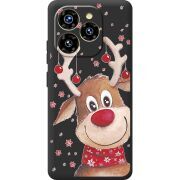Прозорий чохол BoxFace Oukitel C50 Winter Deer
