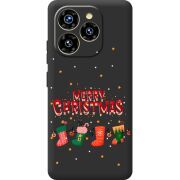 Прозорий чохол BoxFace Oukitel C50 Merry Christmas