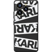 Чорний чохол BoxFace Oukitel C50 White Karl