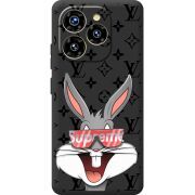 Чорний чохол BoxFace Oukitel C50 looney bunny