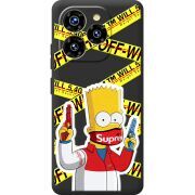 Чорний чохол BoxFace Oukitel C50 White Bart