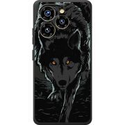 Чорний чохол BoxFace Oukitel C50 Wolf