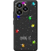 Чорний чохол BoxFace Oukitel C50 Among Us Invisible