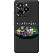 Чорний чохол BoxFace Oukitel C50 Among Us Impostors