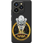 Чорний чохол BoxFace Oukitel C50 NASA Spaceship