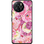Чохол BoxFace Blackview Shark 8 Pink Peonies
