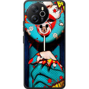 Чохол BoxFace Blackview Shark 8 Girl Pop Art