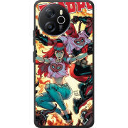 Чохол BoxFace Blackview Shark 8 Deadpool and Mary Jane