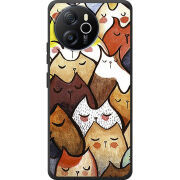 Чохол BoxFace Blackview Shark 8 Sleepy Cats