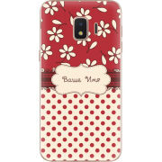 Чехол Uprint Samsung J260 Galaxy J2 Core Именной Polka Dots