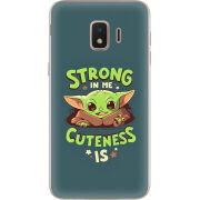 Чехол Uprint Samsung J260 Galaxy J2 Core Strong in me Cuteness is