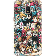 Чехол Uprint Samsung J260 Galaxy J2 Core Anime Stickers