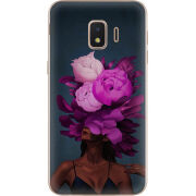 Чехол Uprint Samsung J260 Galaxy J2 Core Exquisite Purple Flowers