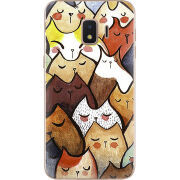 Чехол Uprint Samsung J260 Galaxy J2 Core Sleepy Cats