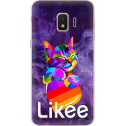 Чехол Uprint Samsung J260 Galaxy J2 Core Likee Cat