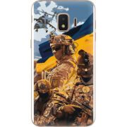 Чехол Uprint Samsung J260 Galaxy J2 Core Воїни ЗСУ