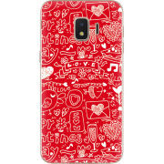 Чехол Uprint Samsung J260 Galaxy J2 Core Happy Valentines