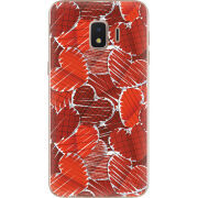 Чехол Uprint Samsung J260 Galaxy J2 Core Heart Strings