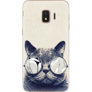Чехол Uprint Samsung J260 Galaxy J2 Core Соглядатай Кот