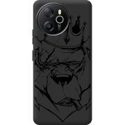 Чорний чохол BoxFace Blackview Shark 8 Bear King