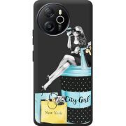 Прозорий чохол BoxFace Blackview Oscal Tiger 12 City Girl