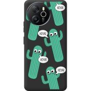 Прозорий чохол BoxFace Blackview Oscal Tiger 12 с 3D-глазками HIYA