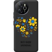 Прозорий чохол BoxFace Blackview Oscal Tiger 12 Все буде Україна