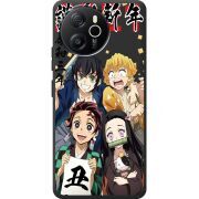 Прозорий чохол BoxFace Blackview Oscal Tiger 12 Незуко та друзі