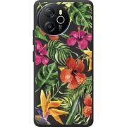Прозорий чохол BoxFace Blackview Oscal Tiger 12 Tropical Flowers