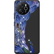 Чохол зі стразами Blackview Oscal Tiger 12 Peafowl