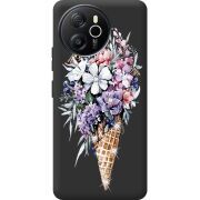 Чохол зі стразами Blackview Oscal Tiger 12 Ice Cream Flowers