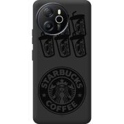 Чорний чохол BoxFace Blackview Oscal Tiger 12 Black Coffee