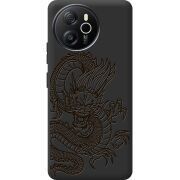 Чорний чохол BoxFace Blackview Oscal Tiger 12 Chinese Dragon