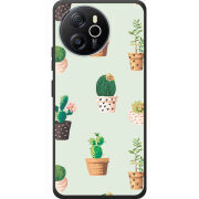 Чохол BoxFace Blackview Oscal Tiger 12 L-green Cacti
