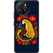 Чохол BoxFace Blackview Oscal Tiger 12 Petrykivka Leopard