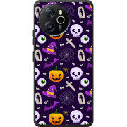 Чохол BoxFace Blackview Oscal Tiger 12 Halloween Purple Mood