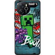 Чохол BoxFace Blackview Oscal Tiger 12 Minecraft Graffiti