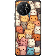 Чохол BoxFace Blackview Oscal Tiger 12 Котики муркотики