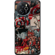 Чохол BoxFace Blackview Oscal Tiger 12 Marvel Avengers