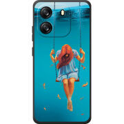 Чохол BoxFace Blackview Oscal Flat 1C Girl In The Sea