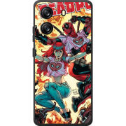 Чохол BoxFace Blackview Oscal Flat 1C Deadpool and Mary Jane