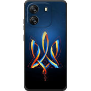 Чохол BoxFace Blackview Oscal Flat 1C Ukrainian Emblem