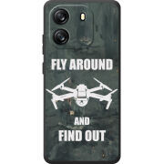 Чохол BoxFace Blackview Oscal Flat 1C Дрон Fly Around