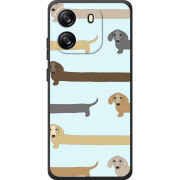Чохол BoxFace Blackview Oscal Flat 1C Dachshund
