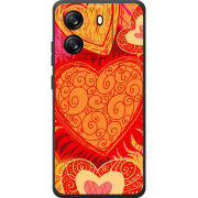 Чохол BoxFace Blackview Oscal Flat 1C Warm Hearts