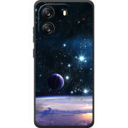 Чохол BoxFace Blackview Oscal Flat 1C Space Landscape