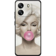 Чохол BoxFace Blackview Oscal Flat 1C Marilyn Monroe Bubble Gum