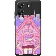 Прозорий чохол BoxFace Blackview Oscal Flat 1C Wiked Lady